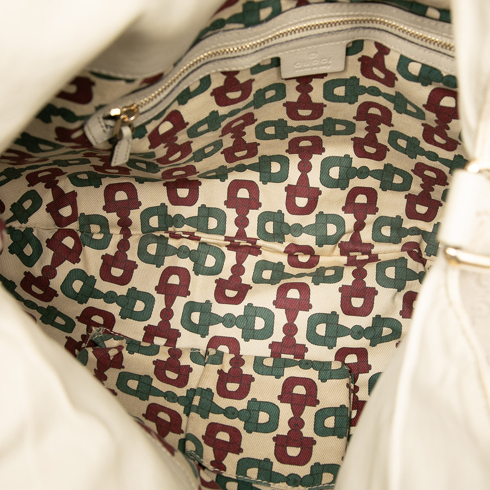 Pre-Loved Gucci Large Guccissima Hysteria Satchel - Picture 4 of 7